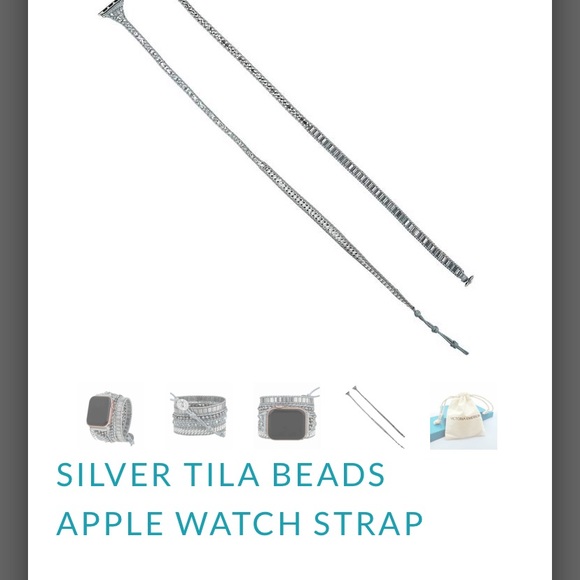 Victoria Emerson smart watch band silver - Picture 3 of 8